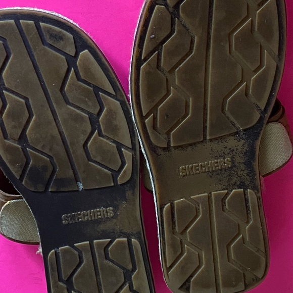 SKECHERS leather slides main image 4